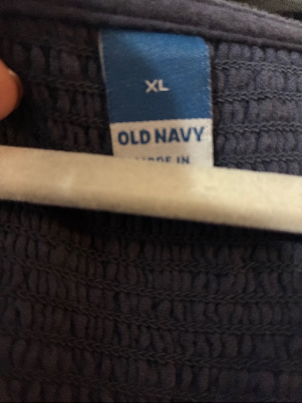Old Navy Sleeveless Navy Tiered V-Neck Maxi Dress - Picture 2 of 2